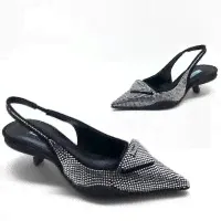 Туфли Prada со стразами