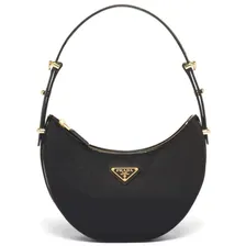 Сумка Prada через плечо Arqué Re-Nylon And Brushed Leather
