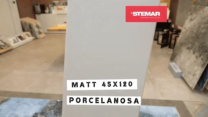 Jak wygląda płytka ceramiczna Porcelanosa Matt w rozmiarze 45x120 #Stemar