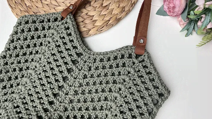 На ПЛЯЖ и в ГОРОД 🧶 вяжем крючком 🤗 ИДЕАЛЬНА НА ЛЕТО И ВЕСНУ 😍 ВЯЗАНАЯ ЛЕТНЯЯ СУМКА
