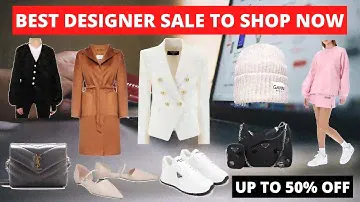 BEST DESIGNER SALE TO SHOP NOW | Balmain, max mara, prada, saint laurent etc