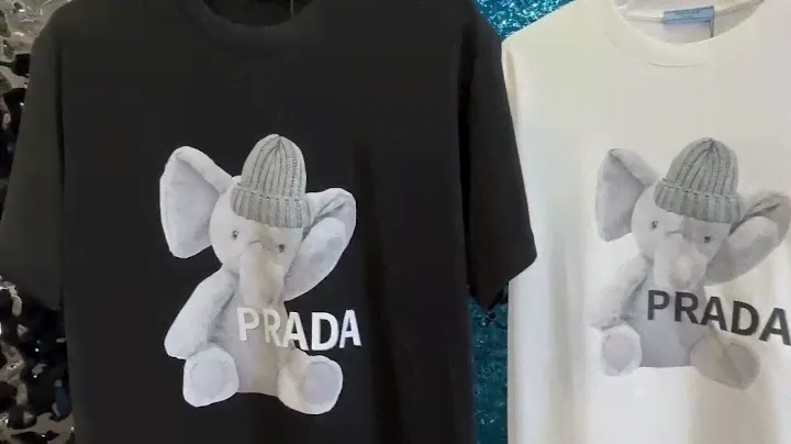 Fashion brand T shirt 2023 review Prada men's T shirts