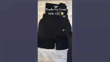 DHgate Prada t-shirt (Prada set)