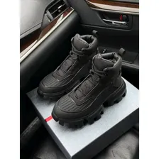 Кроссовки зимние мужские Prada