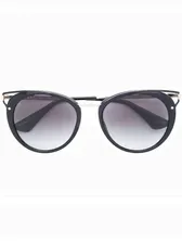 Prada Eyewear солнцезащитные очки с оправой "кошачий глаз" SPR66T (lpn867281)