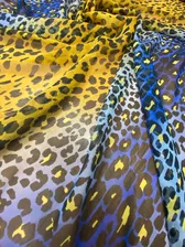 Ткань шифон шёлк в стиле Prada