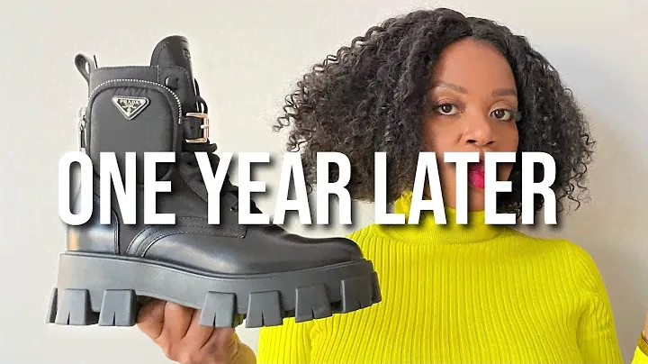 One Year Review of Prada Monolith Boots