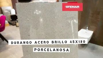 Porcelanosa Durango Acero Brillo 45x120 #Stemar