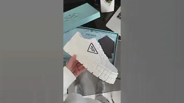 Кеды Prada Wheel gabardine white