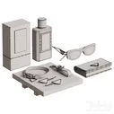 PRADA | Accessories set 1 - Декоративный набор - 3D модель