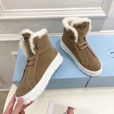 Зимние кеды Prada N13072